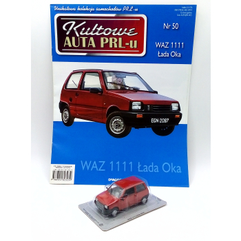 Łada Oka VAZ 111 + gazetka - skala 1:43 - DeAgostini Kultowe Auta PRL